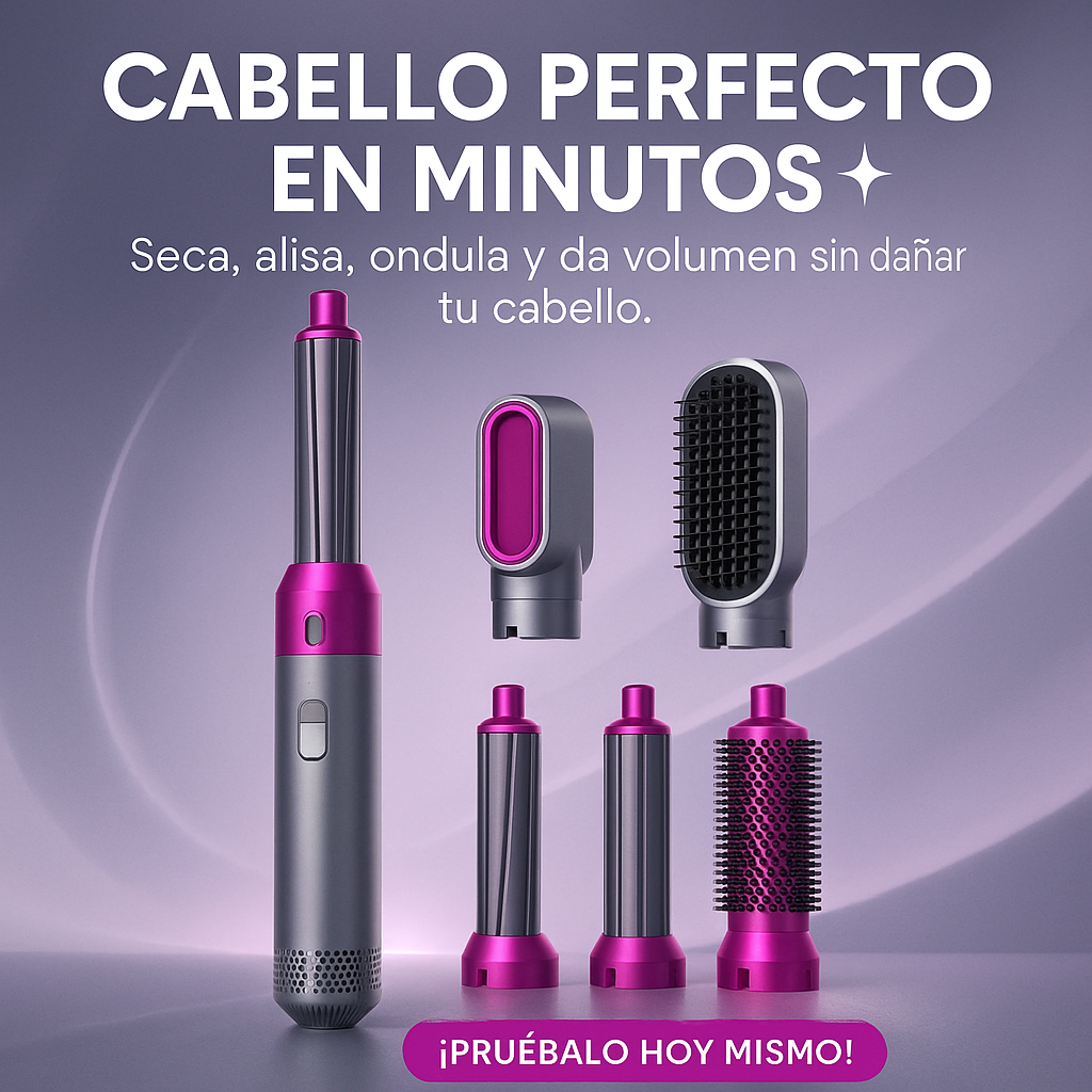Cepillo Secador 5 en 1 - ORIGINAL