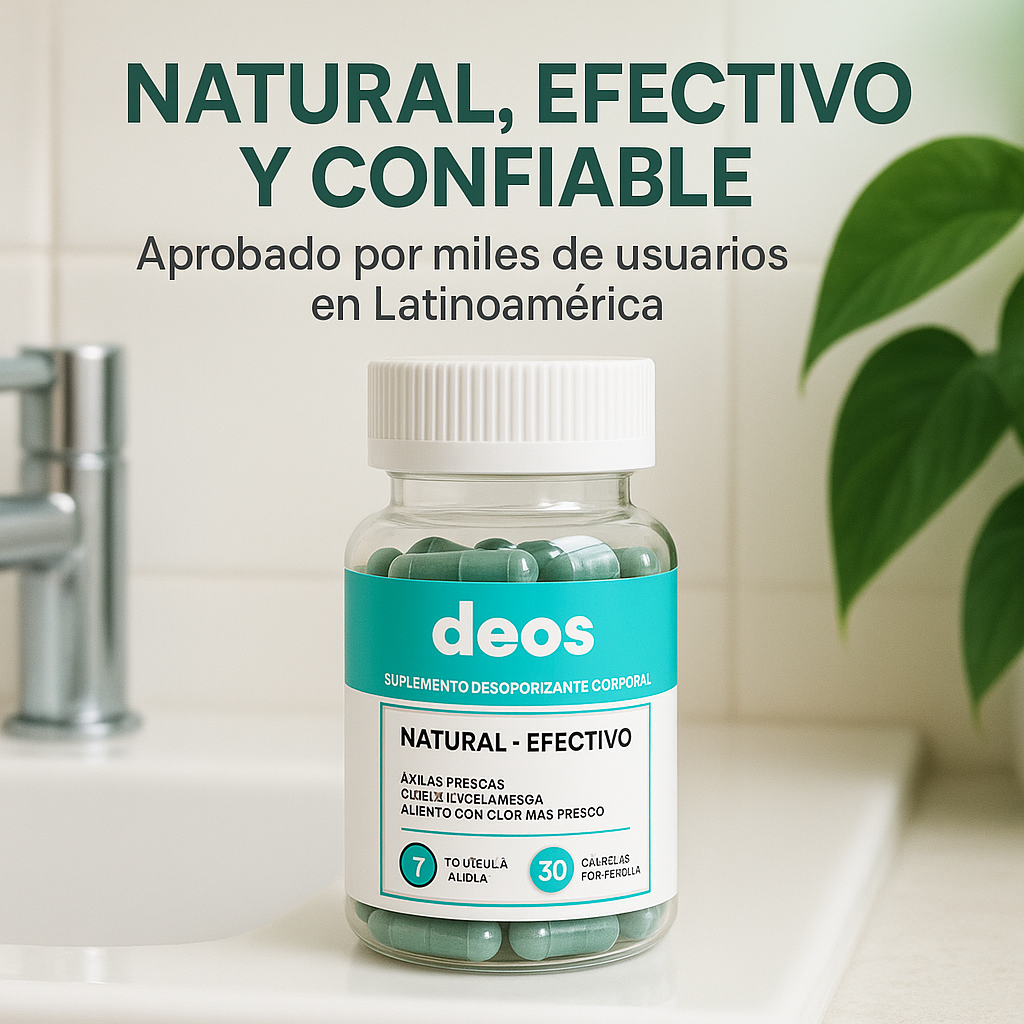 Deos™ - Desodorante Natural